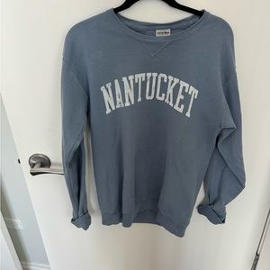Blue Nantucket sweatshirt